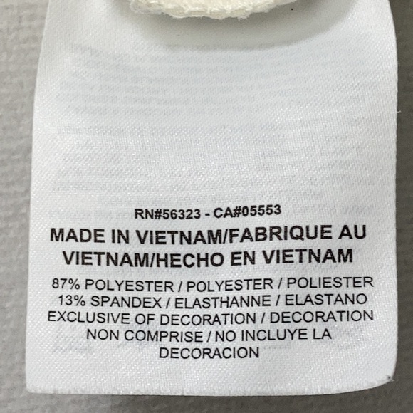 Nike Men's XL Dri-Fit Breathable White Collard Short Sleeve Black Trim Shirt - Picture 4 of 6